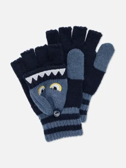 Chapeaux, Gants Et Écharpes|Primark Gants En Maille Brodée Bleu