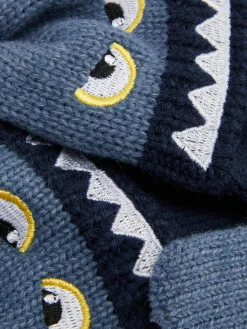 Chapeaux, Gants Et Écharpes|Primark Gants En Maille Brodée Bleu