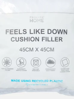 Coussins Et Housses De Coussins|Primark Garniture De Coussin Feels Like Down Blanc