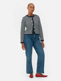 Pulls Et Gilets|Primark Gilet à Boutons Bleu marine