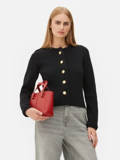 Pulls Et Gilets|Primark Gilet à Boutons Noir