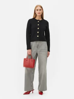 Pulls Et Gilets|Primark Gilet à Boutons Noir