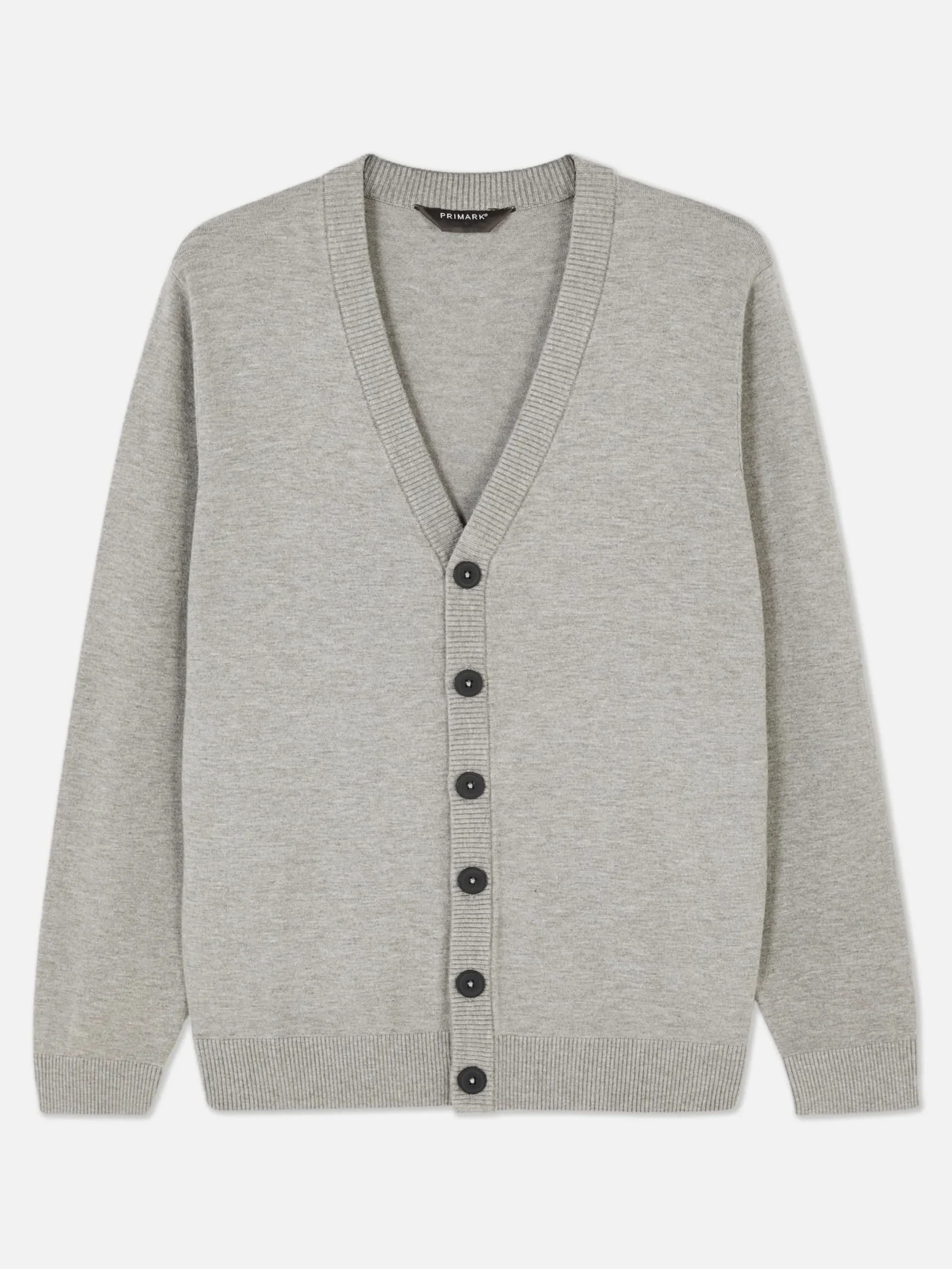 Pulls Et Gilets|Primark Gilet à Gros Boutons Gris