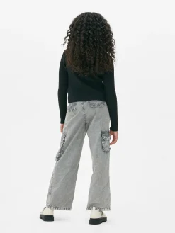 Pulls Et Gilets|Primark Gilet Côtelé Zippé Noir