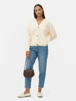 Pulls Et Gilets|Primark Gilet Décontracté à Col En V Ivoire