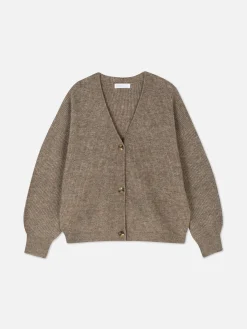 Pulls Et Gilets|Primark Gilet Décontracté à Col En V Taupe