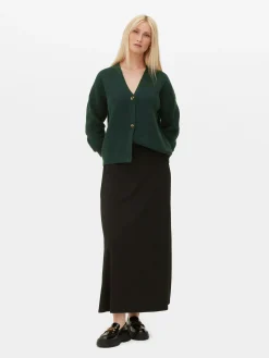 Pulls Et Gilets|Primark Gilet Décontracté à Col En V Vert foncé