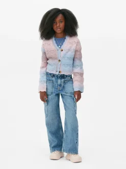 Pulls Et Gilets|Primark Gilet En Pointelle Effet Dégradé Multicolore