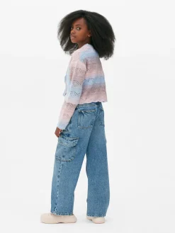 Pulls Et Gilets|Primark Gilet En Pointelle Effet Dégradé Multicolore