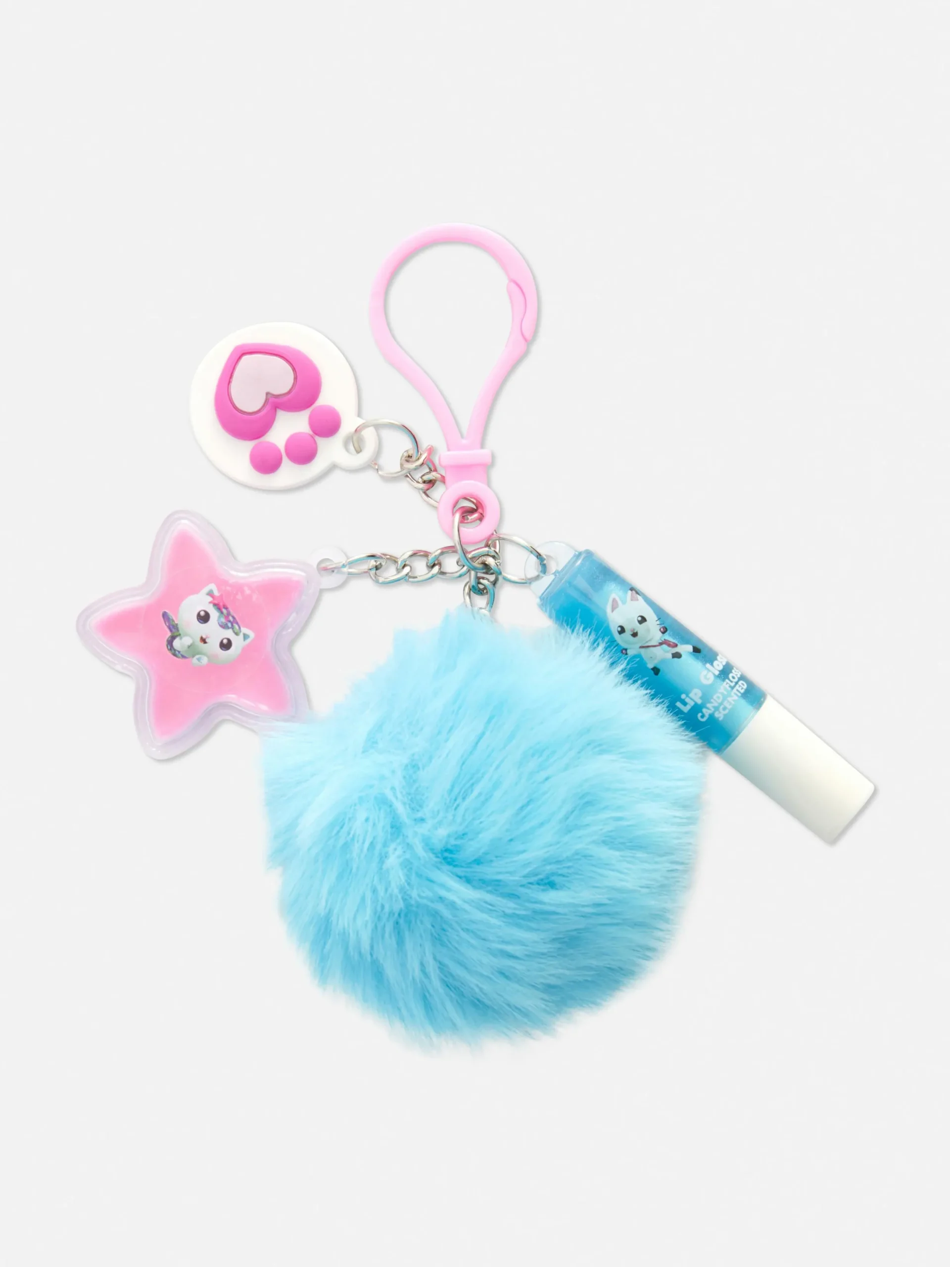Gloss À Lèvres|Primark Gloss à Lèvres Et Porte-clés Pompon Gabby Et La Maison Magique Multicolore