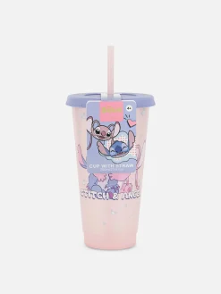 Tasses Et Mugs|Primark Gobelet à Paille Disney Lilo & Stitch Violet