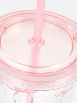 Tasses Et Mugs|Primark Gobelet Avec Paille Rose clair