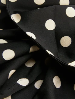 Accessoires Cheveux|Primark Grand Chouchou Cheveux à Pois Noir