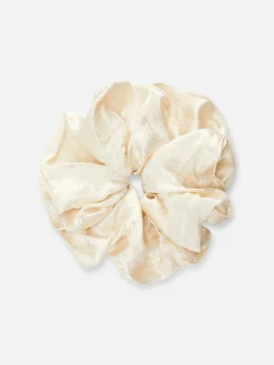 Accessoires Cheveux|Primark Grand Chouchou Cheveux En Satin Rita Ora Crème