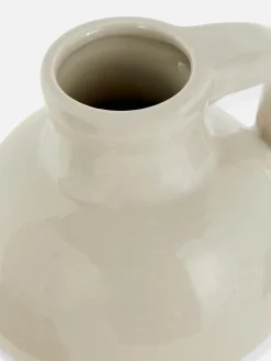 Pots Et Presentoirs À Plantes|Primark Grand Vase Façon Carafe Grège