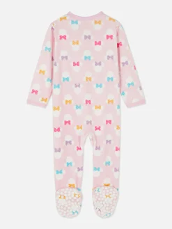 Pyjamas Et Vêtements De Nuit|Grenouillères Et Gigoteuses|Primark Grenouillère En Tissu Minky Disney Minnie Mouse Rose