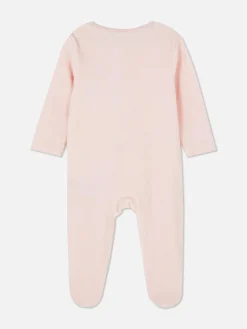 Pyjamas Et Vêtements De Nuit|Grenouillères Et Gigoteuses|Primark Grenouillère Lapin En Velours Rose clair