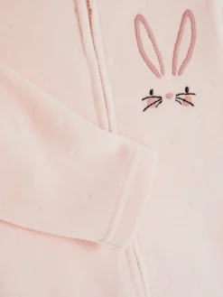 Pyjamas Et Vêtements De Nuit|Grenouillères Et Gigoteuses|Primark Grenouillère Lapin En Velours Rose clair
