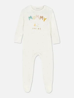 Grenouillères Et Gigoteuses|Primark Grenouillère Mummy And Me Blanc