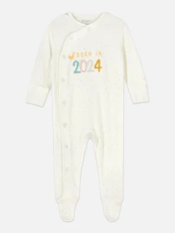 Grenouillères Et Gigoteuses|Primark Grenouillère Pour Bébé Né En 2024 Blanc