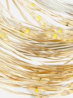 Luminaires|Primark Guirlande Lumineuse à Piles 100 LED Doré