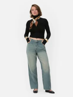 Hauts Et T-Shirts|Primark Haut à Manches Longues Et Col Roulé Rita Ora Noir