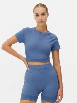 Vêtements De Sport|Primark Haut Court Kappa X à Coordonner Bleu