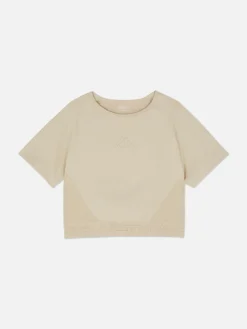 Vêtements De Sport|Primark Haut Court Kappa X à Coordonner Écru