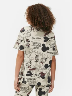 Hauts De Pyjama|Primark Haut De Pyjama à Motif Disney Mickey Mouse Taupe