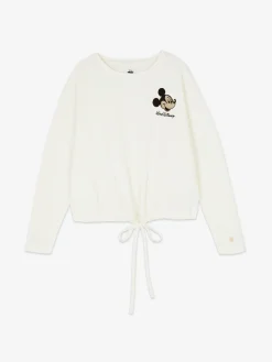 Hauts De Pyjama|Primark Haut De Pyjama à Texture Gaufrée Disney Mickey Mouse Ivoire