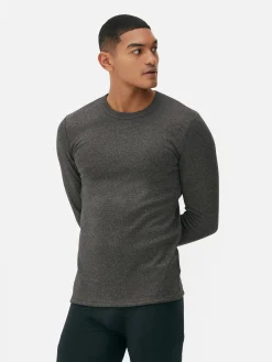 Sous-Vêtements|Vêtements De Sport|Primark Haut Doublé En Molleton à Manches Longues Gris