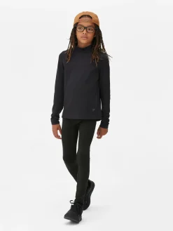 Hauts Et T-Shirts|Vêtements De Sport|Primark Haut Première Couche à Manches Longues Noir