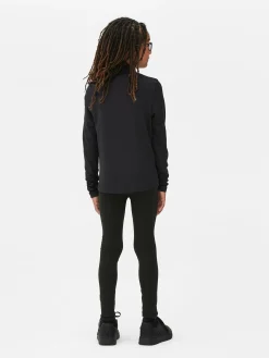 Hauts Et T-Shirts|Vêtements De Sport|Primark Haut Première Couche à Manches Longues Noir
