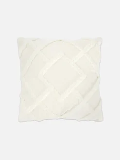 Coussins Et Housses De Coussins|Primark Housse De Coussin Touffetée Crème