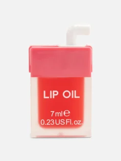 Baume À Lèvres Et Soins Des Lèvres|Primark Huile Pour Les Lèvres à La Pastèque Dans Un étui En Carton PS... Rose