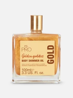 Soins Hydratants|Primark Huile Scintillante Pour Le Corps PS... Pro Doré