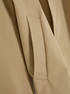 Manteaux Et Vestes|Primark Imperméable Long à Boutonnage Simple Beige