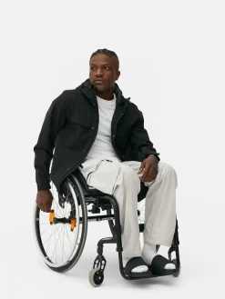 Manteaux Et Vestes|Primark Imperméable Zippé à Capuche Noir