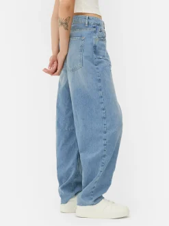 Jean|Primark Jean Barrel Bleu clair