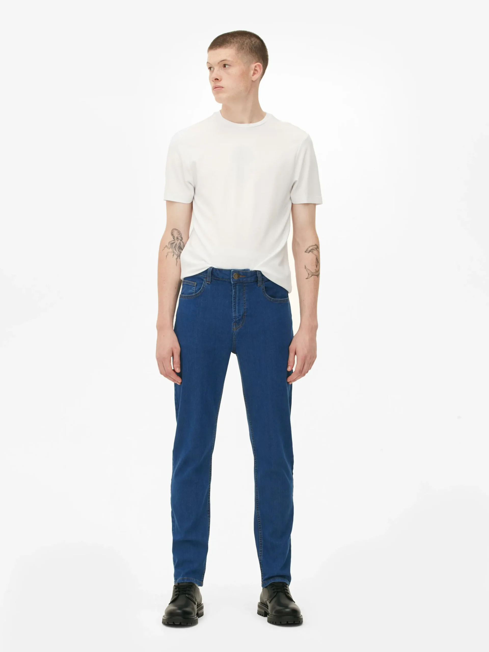 Jean|Primark Jean Coupe Slim Bleu moyen