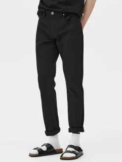 Jean|Primark Jean Coupe Slim En Sergé Noir