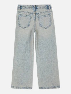 Jean|Primark Jean Denim à Effet Vieilli Et Clous Bleu clair