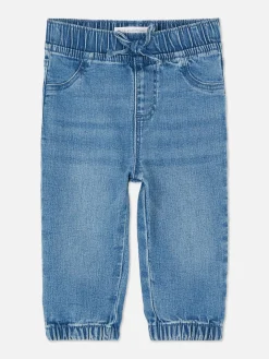 Pantalons Et Leggings|Primark Jean Denim à Revers Bleu moyen