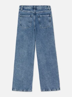 Jean|Primark Jean Denim Large Avec Motif étoile à Strass Bleu