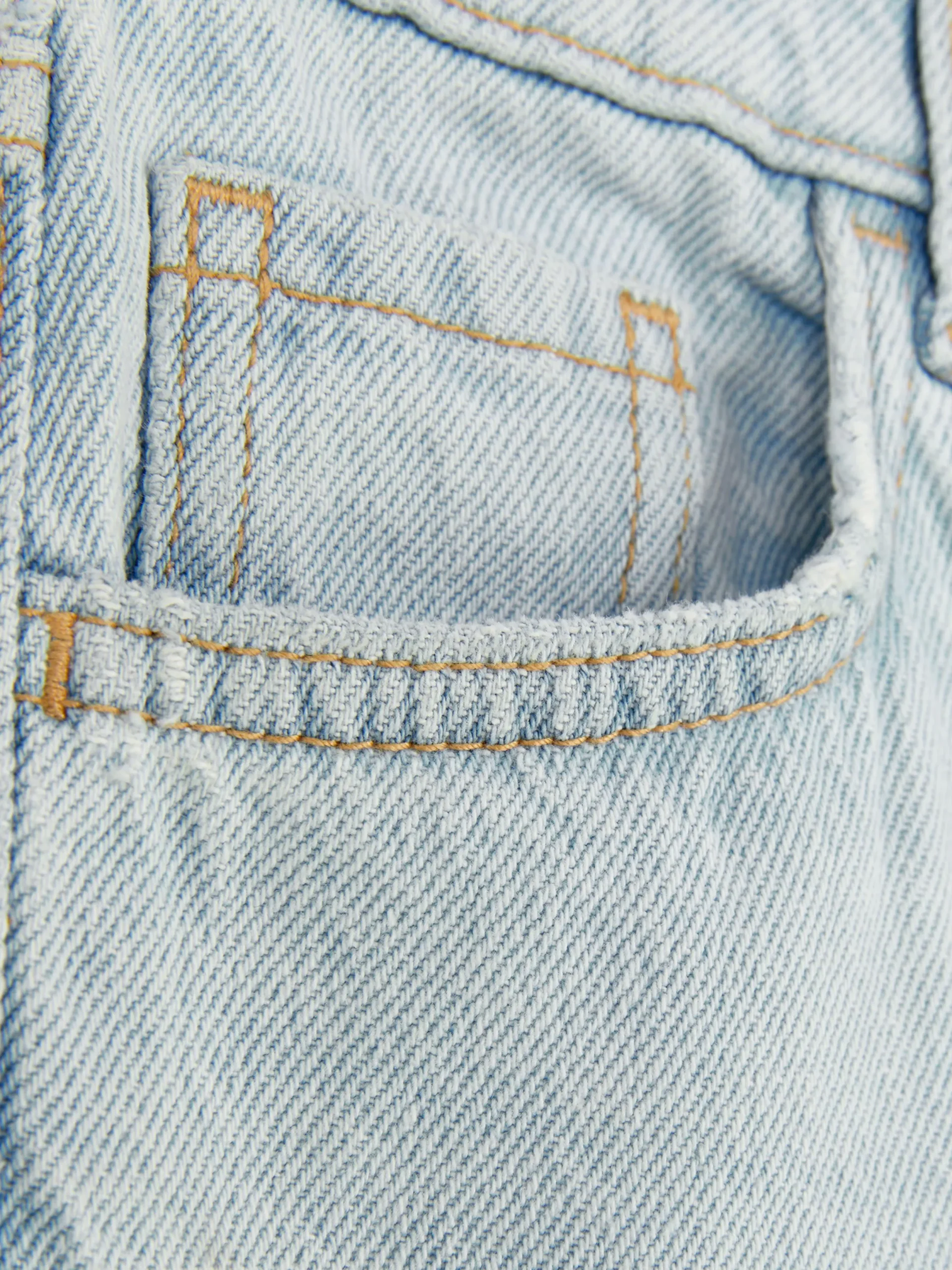 Jean|Primark Jean Denim Large Fendu Bleu clair