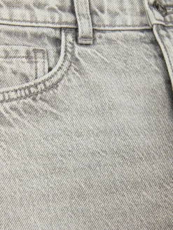 Jean|Primark Jean Denim Large Fendu Gris
