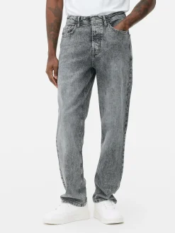Jean|Primark Jean Droit Décontracté Gris