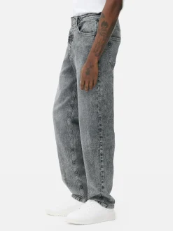 Jean|Primark Jean Droit Décontracté Gris