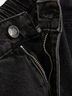 Denim|Jean|Primark Jean Large élastiqué Noir discret