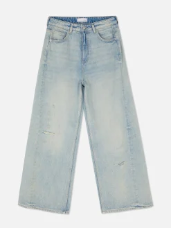 Jean|Primark Jean Skater Effet Légèrement Vieilli Bleu